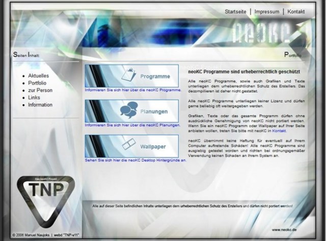 Website-Screenshot